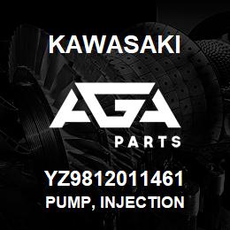 YZ9812011461 Kawasaki PUMP, INJECTION | AGA Parts