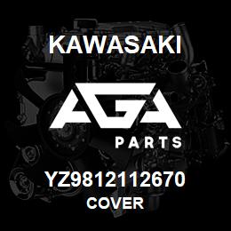 YZ9812112670 Kawasaki COVER | AGA Parts