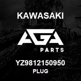 YZ9812150950 Kawasaki PLUG | AGA Parts