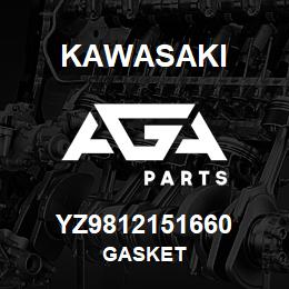 YZ9812151660 Kawasaki GASKET | AGA Parts