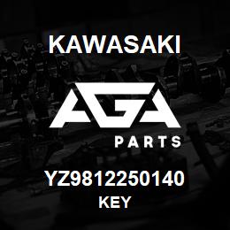 YZ9812250140 Kawasaki KEY | AGA Parts