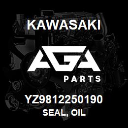 YZ9812250190 Kawasaki SEAL, OIL | AGA Parts