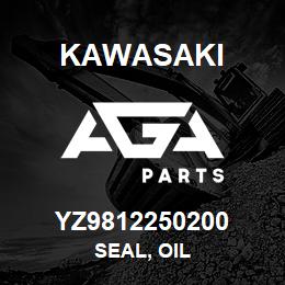 YZ9812250200 Kawasaki SEAL, OIL | AGA Parts