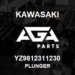 YZ9812311230 Kawasaki PLUNGER | AGA Parts