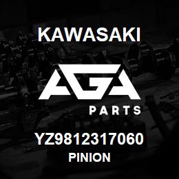 YZ9812317060 Kawasaki PINION | AGA Parts