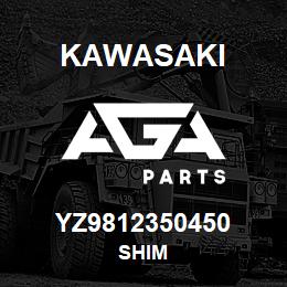 YZ9812350450 Kawasaki SHIM | AGA Parts