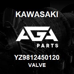 YZ9812450120 Kawasaki VALVE | AGA Parts