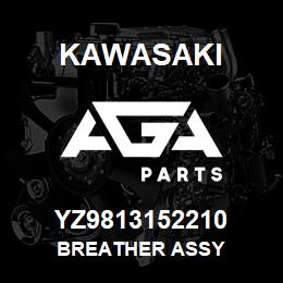 YZ9813152210 Kawasaki BREATHER ASSY | AGA Parts