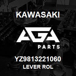 YZ9813221060 Kawasaki LEVER ROL | AGA Parts