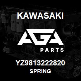 YZ9813222820 Kawasaki SPRING | AGA Parts