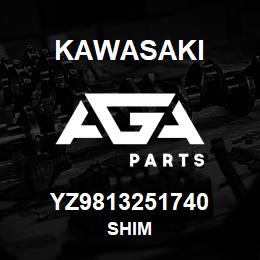 YZ9813251740 Kawasaki SHIM | AGA Parts