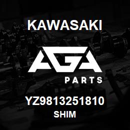 YZ9813251810 Kawasaki SHIM | AGA Parts