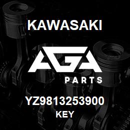 YZ9813253900 Kawasaki KEY | AGA Parts