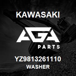 YZ9813261110 Kawasaki WASHER | AGA Parts