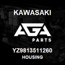 YZ9813511260 Kawasaki HOUSING | AGA Parts