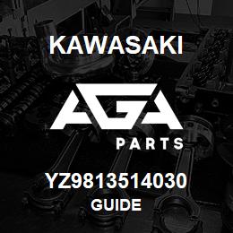 YZ9813514030 Kawasaki GUIDE | AGA Parts