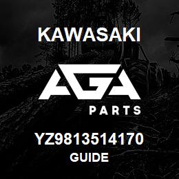 YZ9813514170 Kawasaki GUIDE | AGA Parts