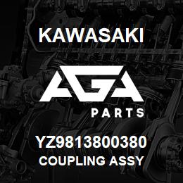 YZ9813800380 Kawasaki COUPLING ASSY | AGA Parts