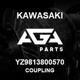 YZ9813800570 Kawasaki COUPLING | AGA Parts