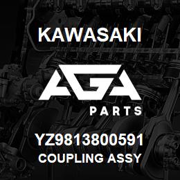 YZ9813800591 Kawasaki COUPLING ASSY | AGA Parts