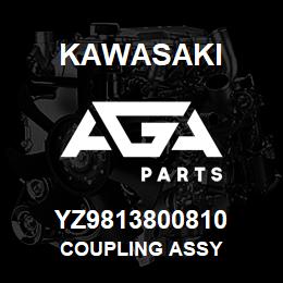 YZ9813800810 Kawasaki COUPLING ASSY | AGA Parts