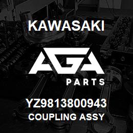 YZ9813800943 Kawasaki COUPLING ASSY | AGA Parts