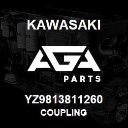 YZ9813811260 Kawasaki COUPLING | AGA Parts