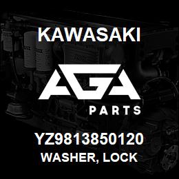 YZ9813850120 Kawasaki WASHER, LOCK | AGA Parts