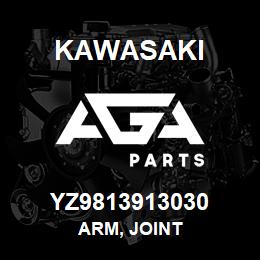 YZ9813913030 Kawasaki ARM, JOINT | AGA Parts