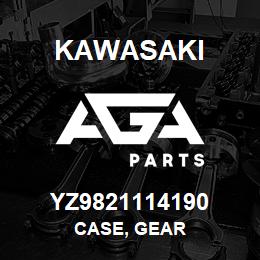 YZ9821114190 Kawasaki CASE, GEAR | AGA Parts