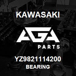 YZ9821114200 Kawasaki BEARING | AGA Parts