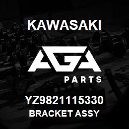 YZ9821115330 Kawasaki BRACKET ASSY | AGA Parts