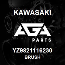 YZ9821116230 Kawasaki BRUSH | AGA Parts