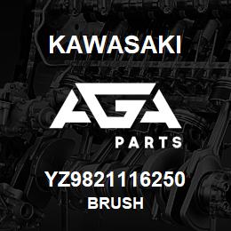 YZ9821116250 Kawasaki BRUSH | AGA Parts