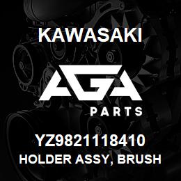 YZ9821118410 Kawasaki HOLDER ASSY, BRUSH | AGA Parts