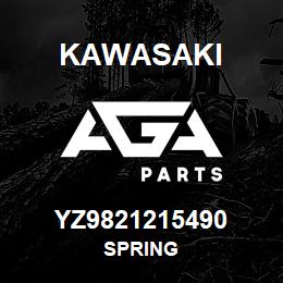 YZ9821215490 Kawasaki SPRING | AGA Parts