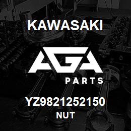 YZ9821252150 Kawasaki NUT | AGA Parts