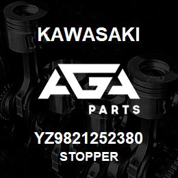 YZ9821252380 Kawasaki STOPPER | AGA Parts