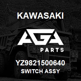 YZ9821500640 Kawasaki SWITCH ASSY | AGA Parts