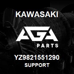 YZ9821551290 Kawasaki SUPPORT | AGA Parts