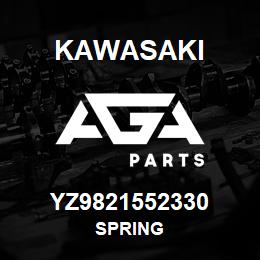 YZ9821552330 Kawasaki SPRING | AGA Parts