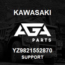 YZ9821552870 Kawasaki SUPPORT | AGA Parts