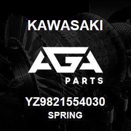 YZ9821554030 Kawasaki SPRING | AGA Parts