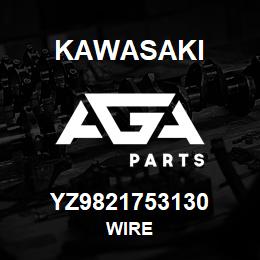 YZ9821753130 Kawasaki WIRE | AGA Parts