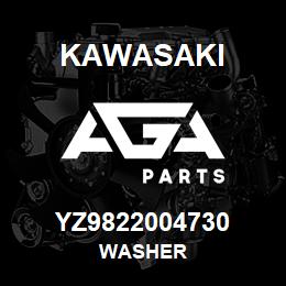 YZ9822004730 Kawasaki WASHER | AGA Parts