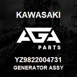 YZ9822004731 Kawasaki GENERATOR ASSY | AGA Parts