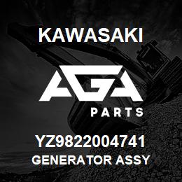 YZ9822004741 Kawasaki GENERATOR ASSY | AGA Parts