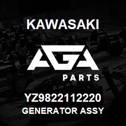 YZ9822112220 Kawasaki GENERATOR ASSY | AGA Parts