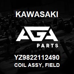 YZ9822112490 Kawasaki COIL ASSY, FIELD | AGA Parts