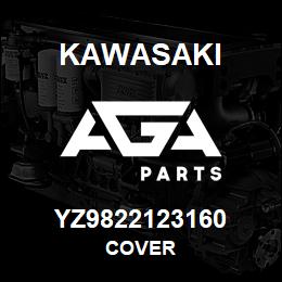 YZ9822123160 Kawasaki COVER | AGA Parts